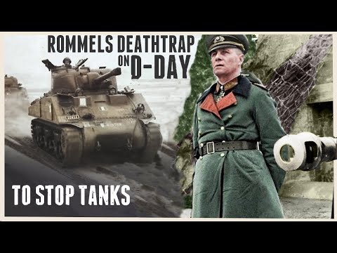 Untold D-Day stories: Rommel's Unknown Deathtrap for Tanks.