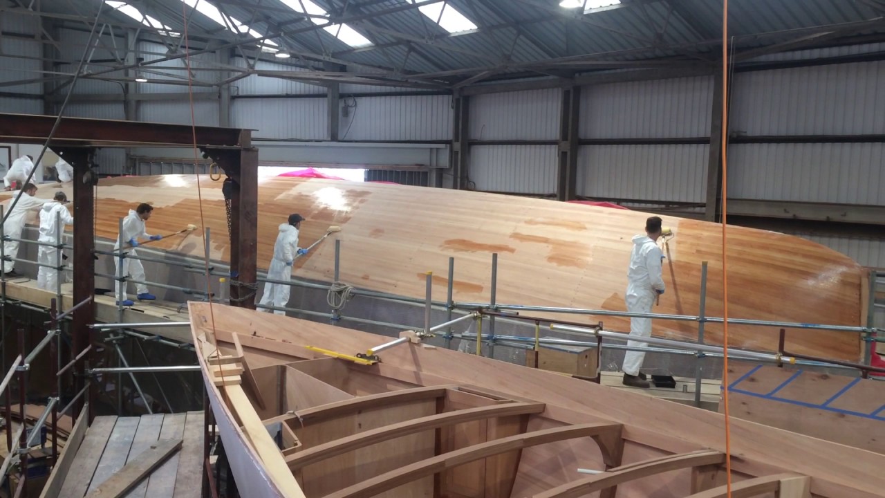 Spirit Yachts P70 hull build