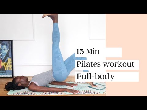 QUICK 15 MIN PILATES WORKOUT - FULL BODY