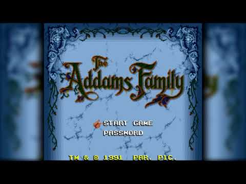The Best of Retro VGM #1343 - The Addams Family (SNES/Super Famicom) - Hall of Stairs