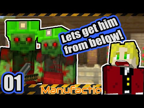 Zombie Hordes Galore (E01) - Getting started! - Manufactio