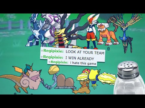 THE MOST TOXIC SALTY POKEMON SHOWDOWN PLAYER EVER