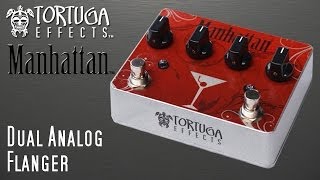 Video thumbnail for Tortuga Effects: Manhattan Dual Analog Flanger by Tortuga Television
