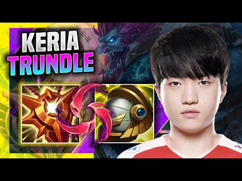 LEARN HOW TO PLAY TRUNDLE SUPPORT LIKE A PRO! - T1 Keria Plays Trundle Support vs Rakan! | Season 11