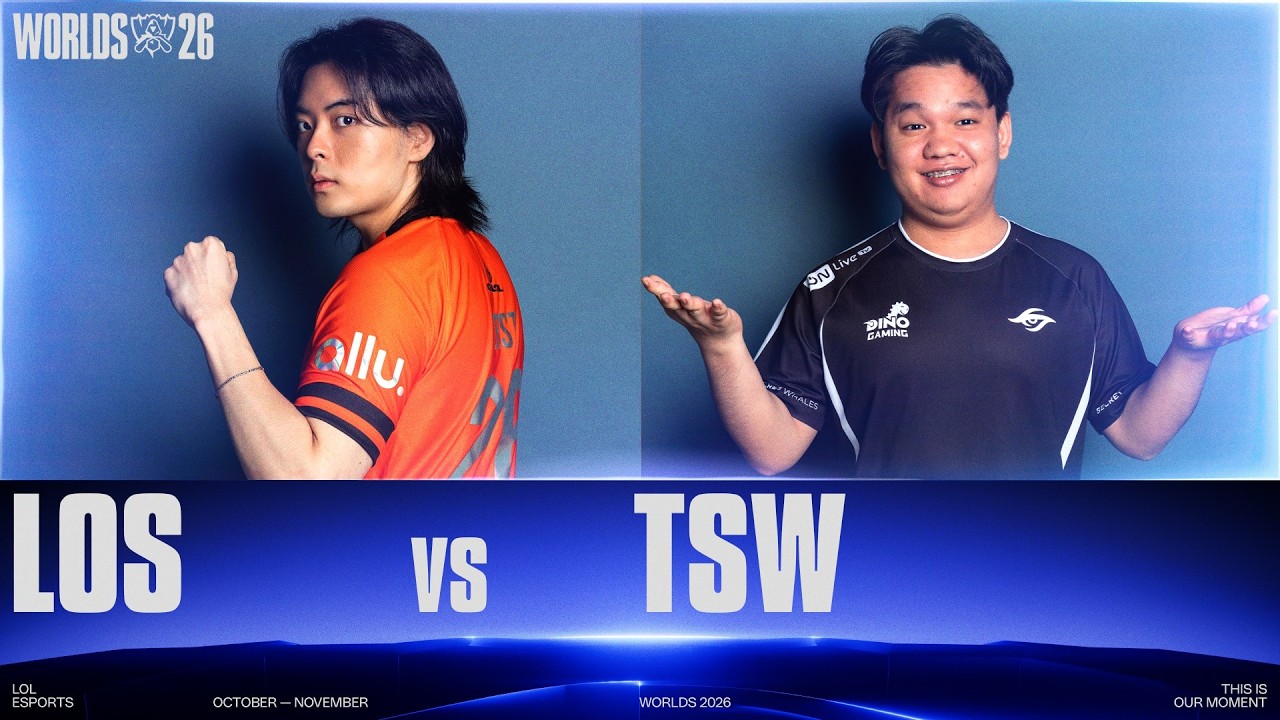 Vídeo: 🎬 LOS vs. TSW | WORLDS 2026 | Swiss Stage | Day 08