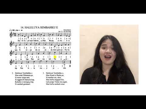 Kitab Ende - Enden (KEE) GBKP No.14, Haleluya Sembahku E