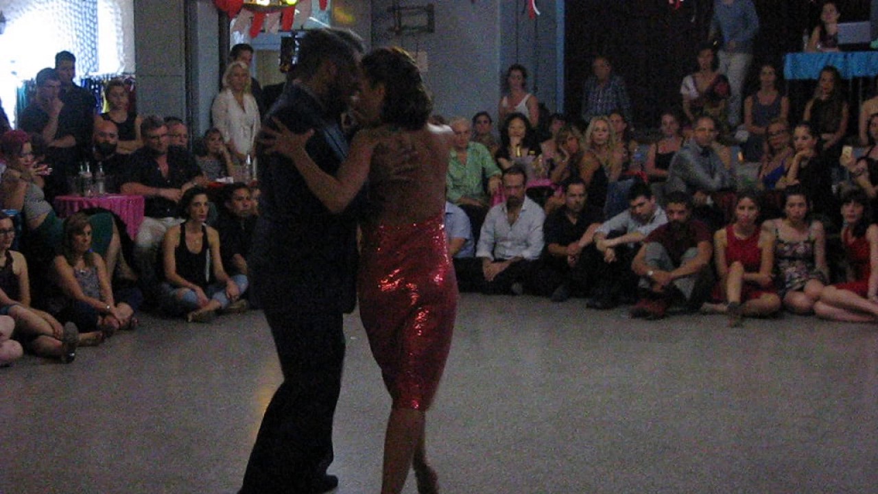 ANDRÉS LAZA MORENO y LUCIANA ARREGUI en Viva La Pepa Milonga 2016 (4/4)
