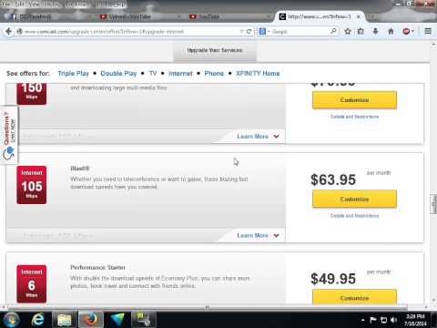 Comcast / Xfinity False Advertising and not willing to honor problem!!!