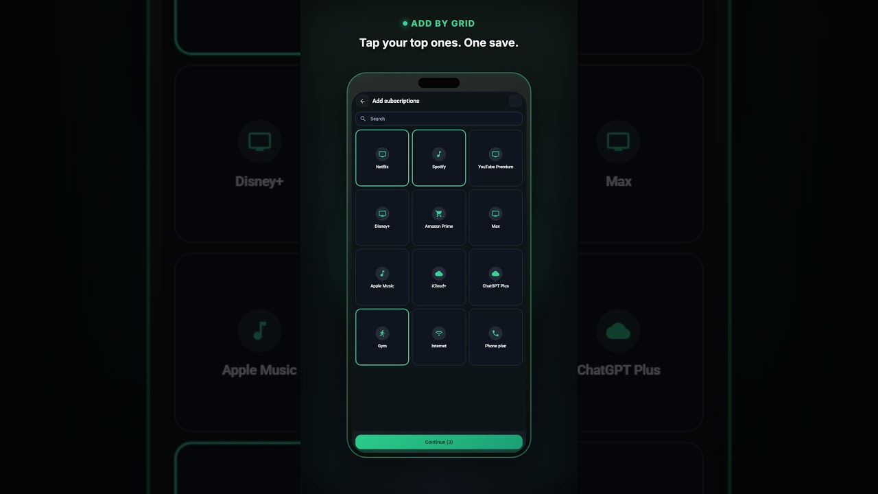 Video thumbnail: Still typing every sub? Add several at once