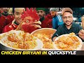 Chicken Biryani In QuickStyle Ft TheQuickStyle Street Food PK