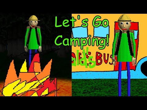 NO BREAKING THE 4TH WALL IN THE HALLS | Baldi's Basics Field Trip Demo