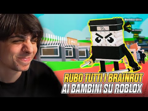 HO RUBATO TUTTI i BRAINROT ai BAMBINI su ROBLOX ITA!! [Steal A Brainrot]