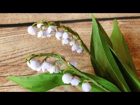 ABC TV | How To Make Lily Of The Valley Paper Flower With Shape Punch #1- Craft Tutorial