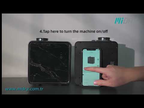 MiDRY Aroma Dİfüzör AD 500M W Installation