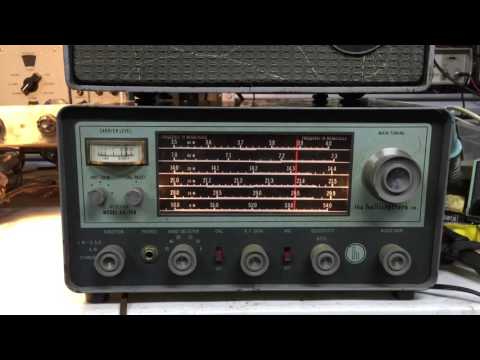 AM reception with the Hallicrafters SX-140.