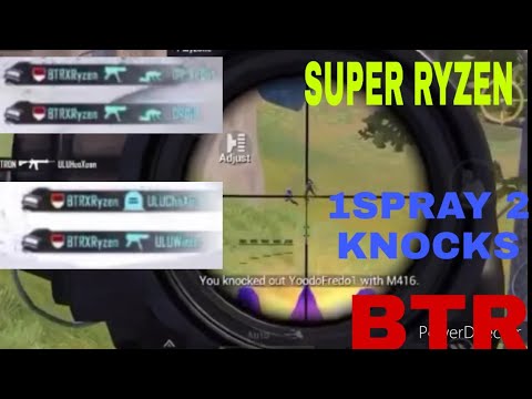 INDONESIA PMPL TEAM PMWL EAST WINNERS PLAYER SUPER RYZEN MODE |BTR RYZEN CLUTCHES
