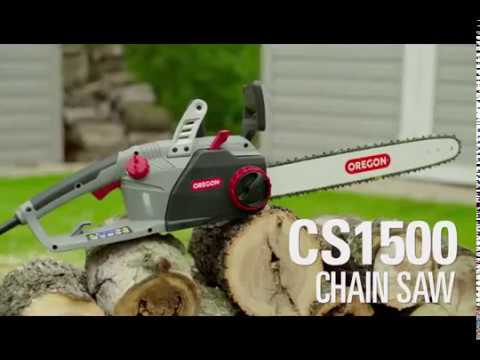 Oregon PowerNow Self-Sharpening Chainsaw - 15 Amp, 18in. Bar, Model# CS1500