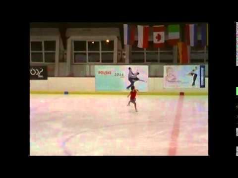 Lodz open cup - Natalia Kourlovitch, Bronze free skating