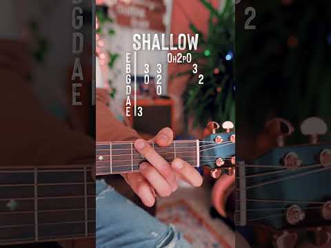 Shallow Guitar Tutorial // Shallow Lady Gaga Bradley Cooper Guitar Lesson