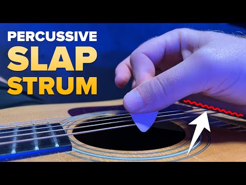 How to Strum with a Percussive "Slap" — A Must-Know Technique!