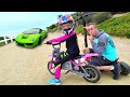 Trinity Almost Wipes Out On Shortcut to Track Twin Sharerghini Thief!!!