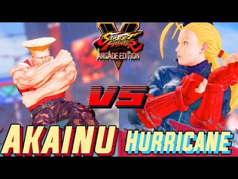 SFV AE 💥 Akainu (Guile) VS Hurricane (#1 Cammy) 🔥 First to 3 🔥