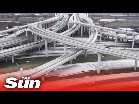 Snow storms leave nine dead & 5 MILLION without power in Texas - deep freeze spreads across the US