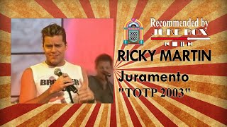 Ricky Martin - Juramento [Top Of The Pops 2003]