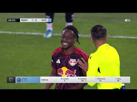 NY New York Red Bulls 1-1 FC New York City