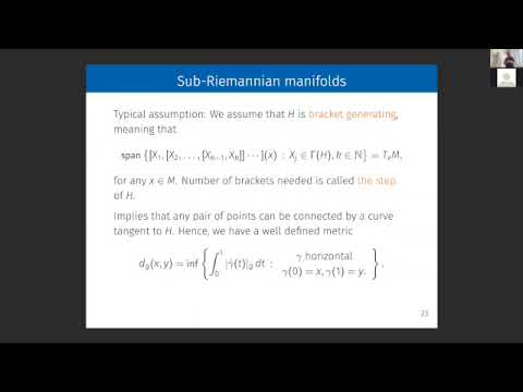 Isometries, model spaces and curvature of sub-Riemannian manifolds
