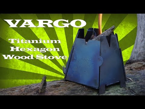 Vargo Titanium Hexagon Wood Stove (REVIEW)