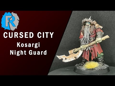 Painting - Cursed City: Kosargi Night Guard