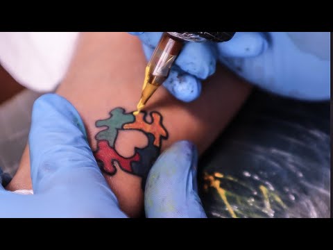 Puzzle Piece Tattoo