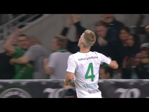Israelsson kastar sig fram och stöter in 3-0 - TV4 Sport