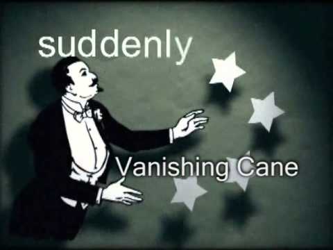 Vanishing Cane Black