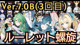 【#原神】第3回 Ver.7.0B ルーレット螺旋！3名初参戦だけども頑張っていくぞ！