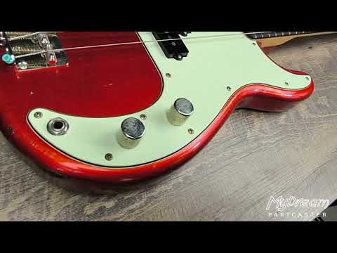 MyDream Partcaster Custom Built - Candy Tangerine Precision Hepcat 62 image 11