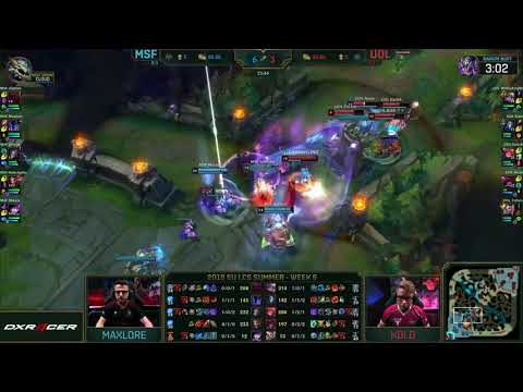 MSF vs UOL Highlights | EU LCS Summer Week 6 Day 1 | Misfits Gaming vs Unicorns of Love