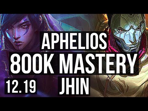 APHELIOS & Karma vs JHIN & Zyra (ADC) | Quadra, 13/3/9, 500+ games, 800K mastery | KR Master | 12.19