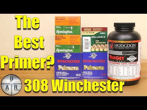Large Rifle Primer Evaluation using 308 Winchester