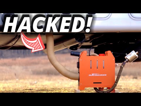 DIESEL HEATER RV INSTALL HACK- EASY!