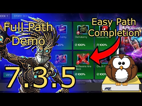 Full Run Through of 7.3.5 All Ravens are Black - Easy Path - 2024 - MCOC