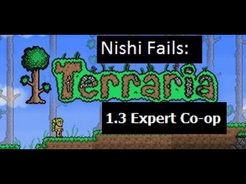 Nishi Fails: Terraria 1.3 -Co-Op- Part 83: