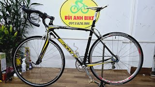 (SOLD) SCOTT CR1 CARBON frame gr CAMPAGNOLO 2x11 MORTAL Sz S, vehicle weighs 7.5kg, price 15.5 mi...