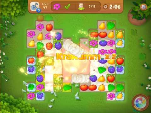 Gardenscapes - New Acres - Level 47 - No Boosters (by match3news.com)