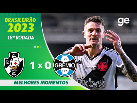 Gols e lances de Vasco da Gama x Grêmio