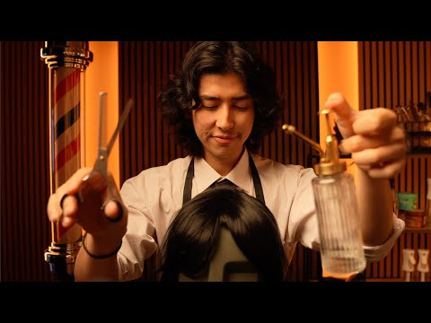 ASMR Barbershop Haircut 💈✂️