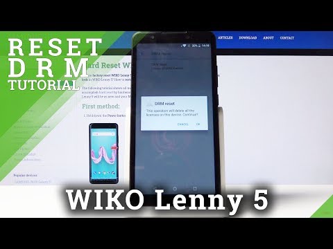 How to Reset DRM in WIKO Lenny 5 - Delete Digital Rights