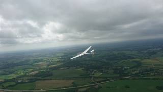 Local ridge soaring at Kent Gliding club