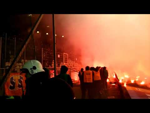 195 DERBY KRAKOWA: CRACOVIA - Wisła (13/12/2017) - Пиро